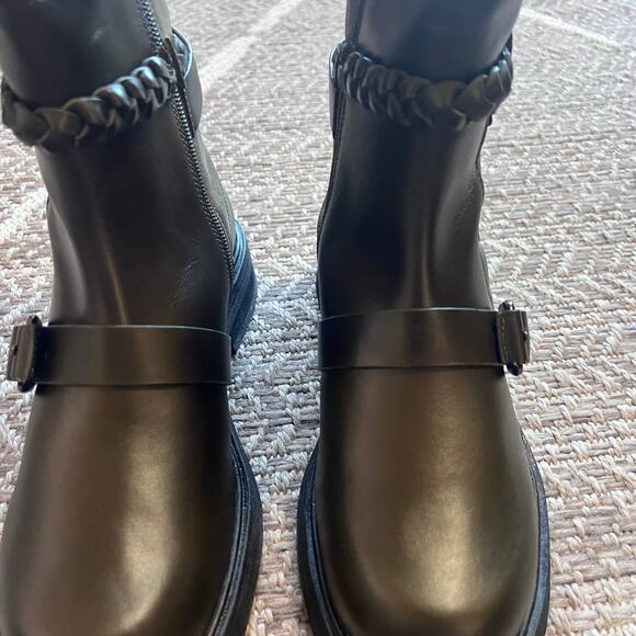 Free People Billie Buckle Boot Sz 8 - Picture 9 of 9